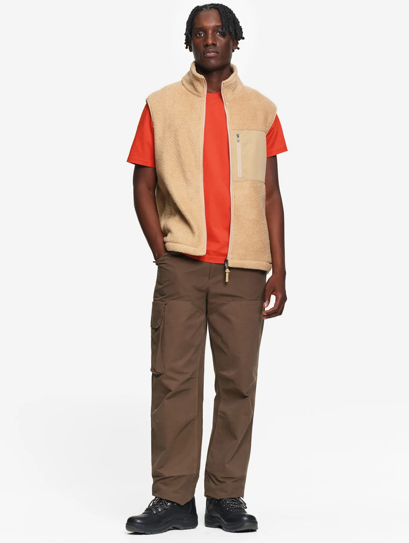 T-shirt en coton avec broderie - Rouge