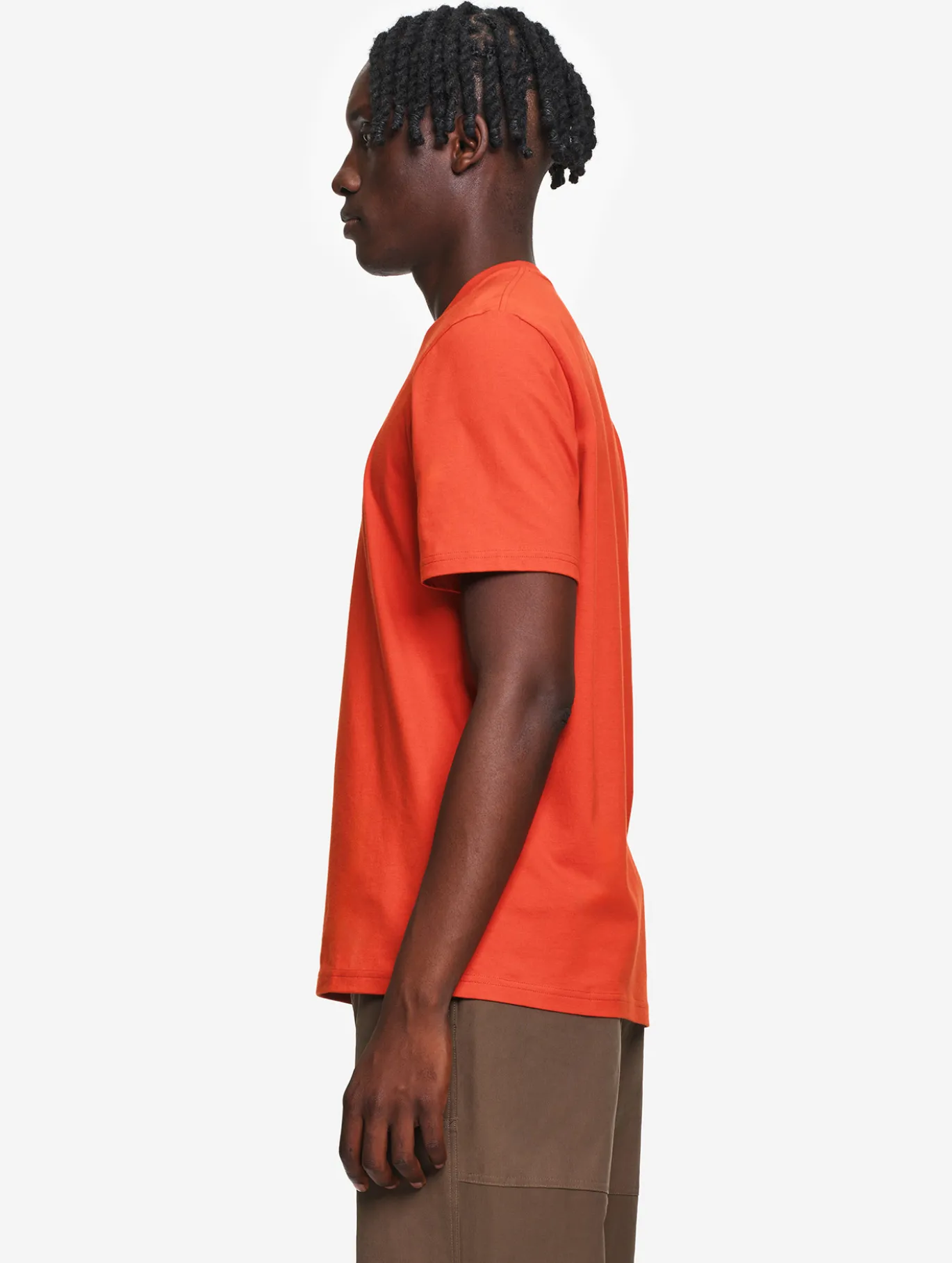 T-shirt en coton avec broderie - Rouge