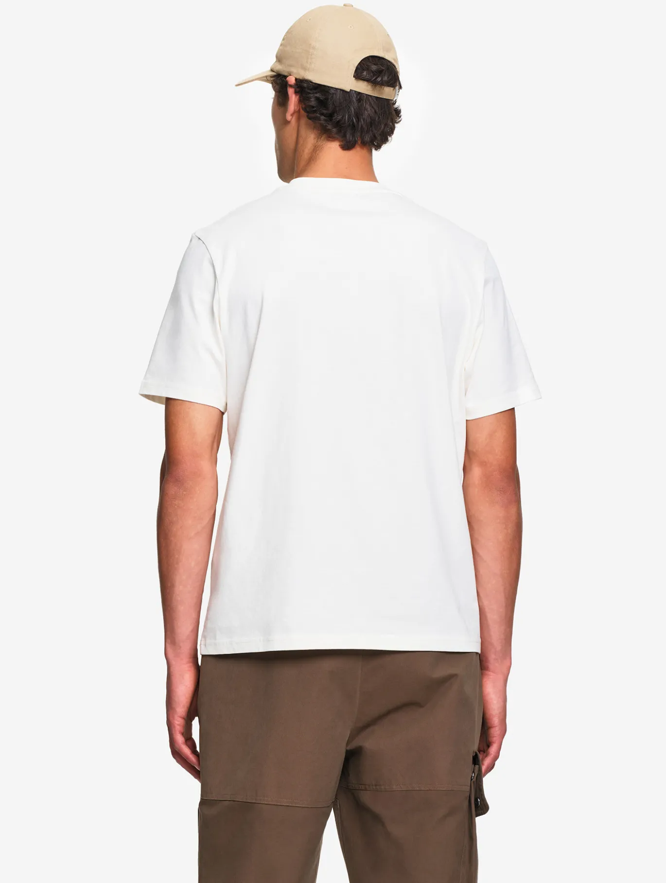 T-shirt en coton avec broderie - Blanc