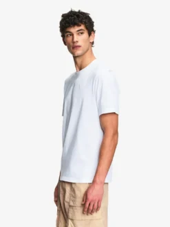 T-shirt en coton avec broderie - Blanc