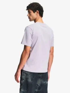 T-shirt en coton avec broderie - Violet