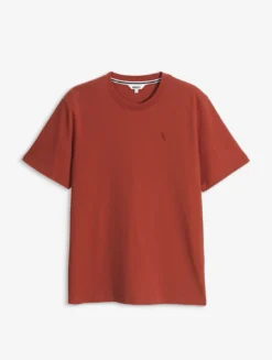 T-shirt en coton avec broderie - Rouge