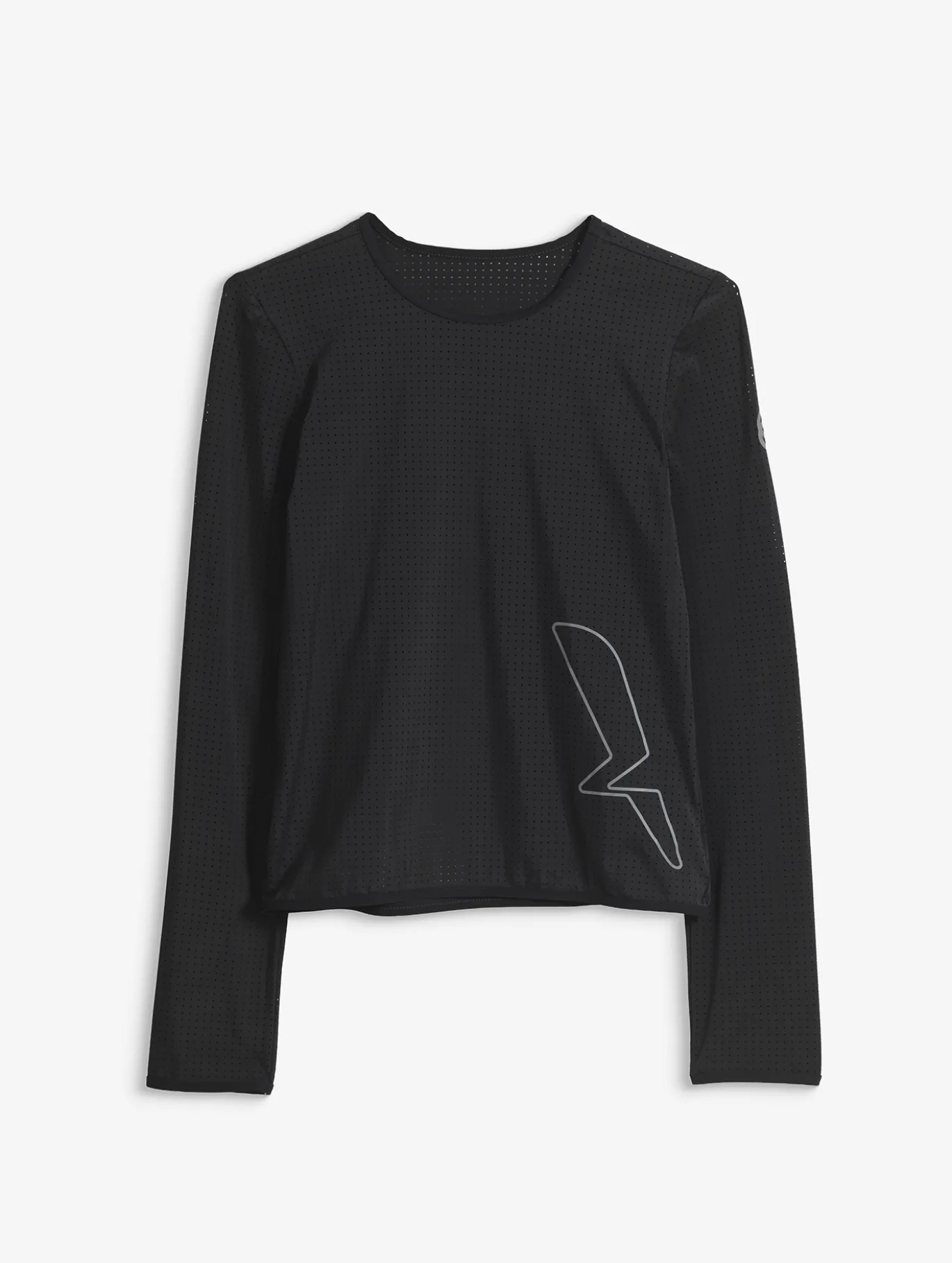 T-shirt manches longues en lycra - Aigle x Chlore - Noir