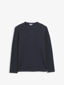 T-shirt nid d'abeille - Bleu