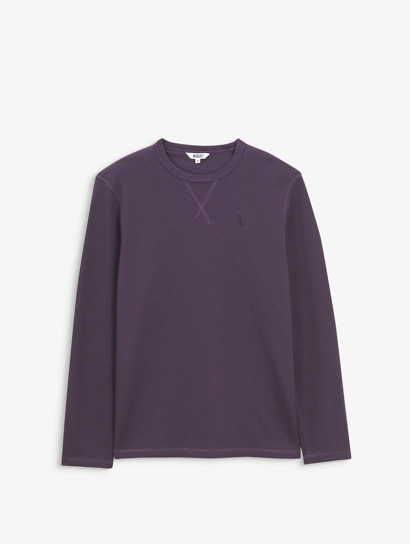 T-shirt nid d'abeille - Violet