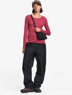 T-shirt ThermoPack™ en laine mérinos et tencel thermo-régulateur - Rouge