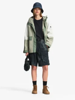 Veste courte et évasée avec capuche amovible MTD™ - Multicolore