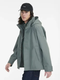 Veste courte GORE-TEX® avec capuche amovible - Vert