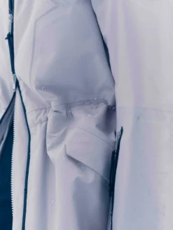 Veste de ski GORE-TEX® 3 couches à capuche - Beige