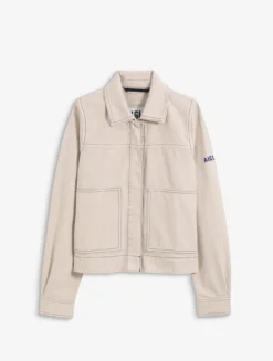 Veste de travail en sergé léger - Beige