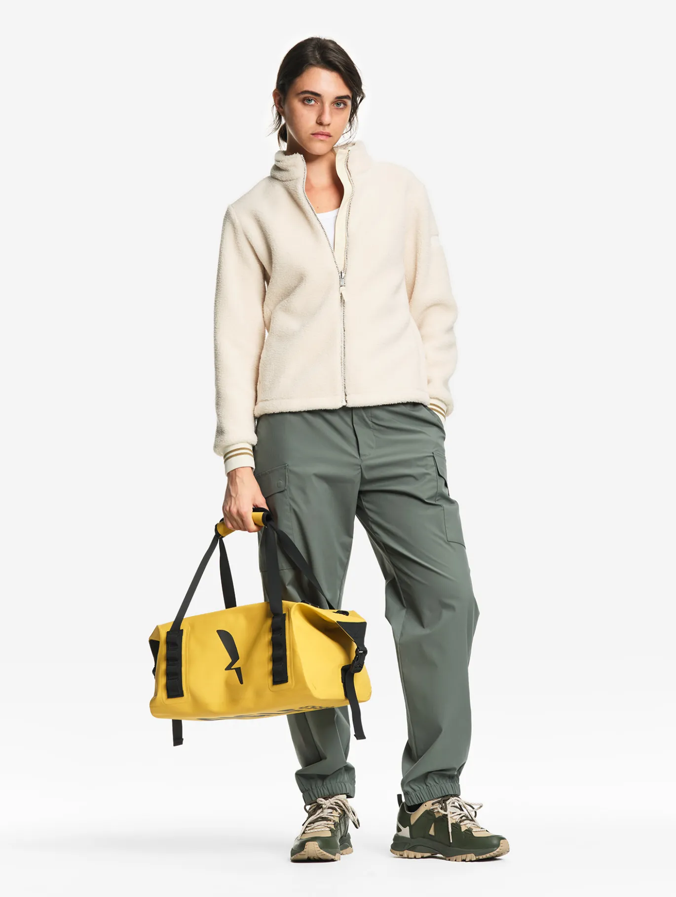 Veste en sherpa T-KIT™ - Blanc