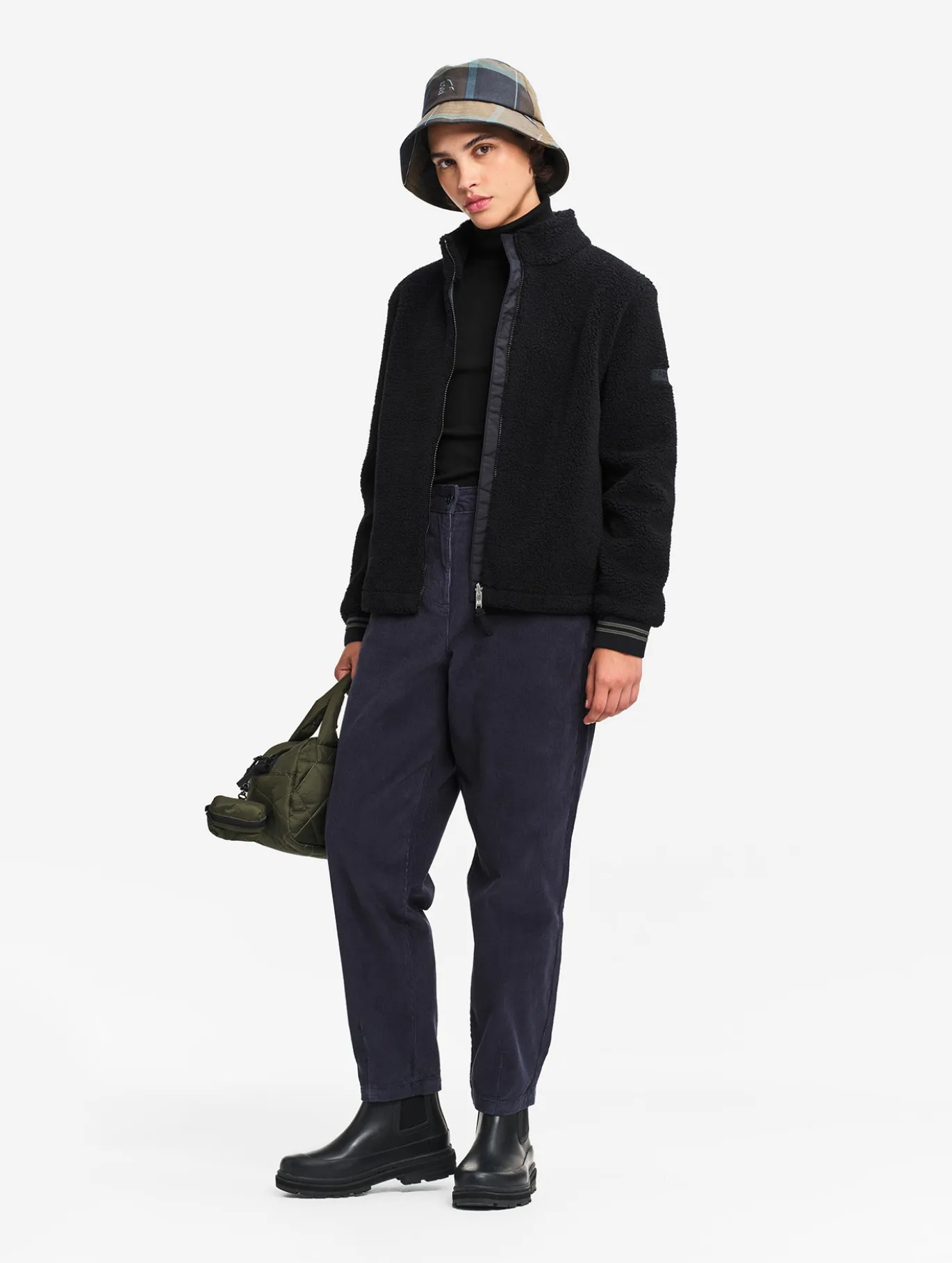 Veste en sherpa T-KIT™ - Noir