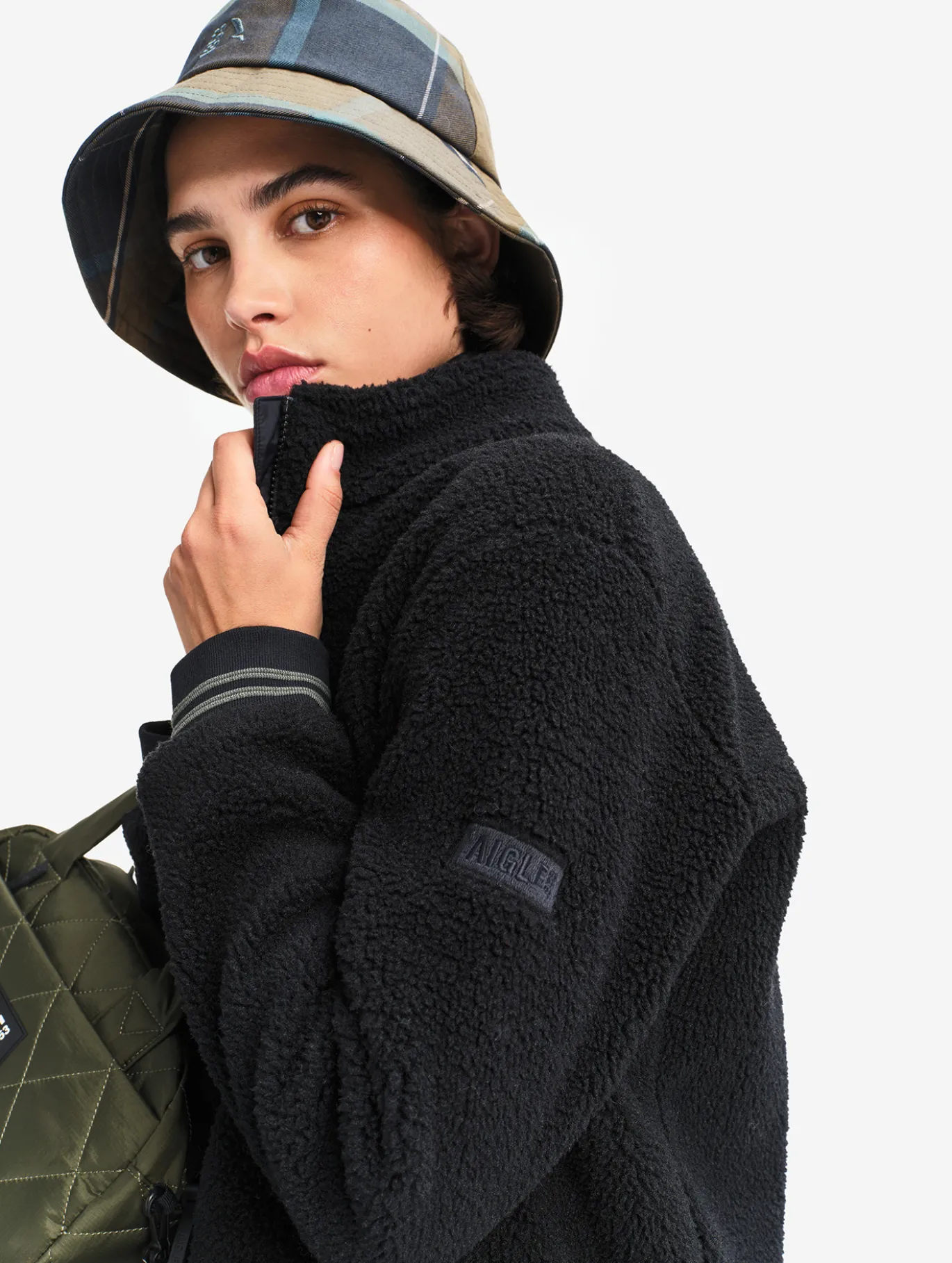 Veste en sherpa T-KIT™ - Noir