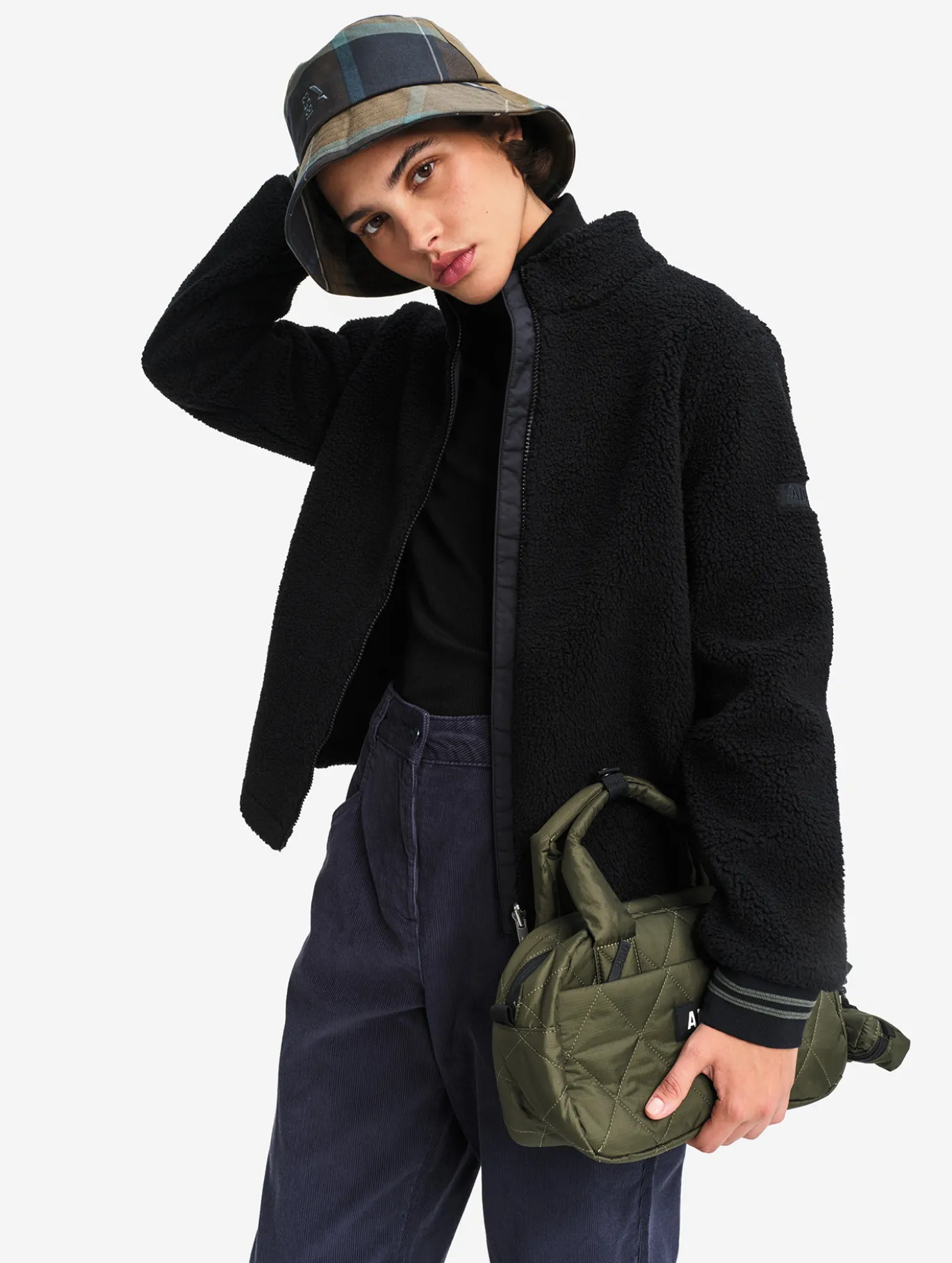Veste en sherpa T-KIT™ - Noir