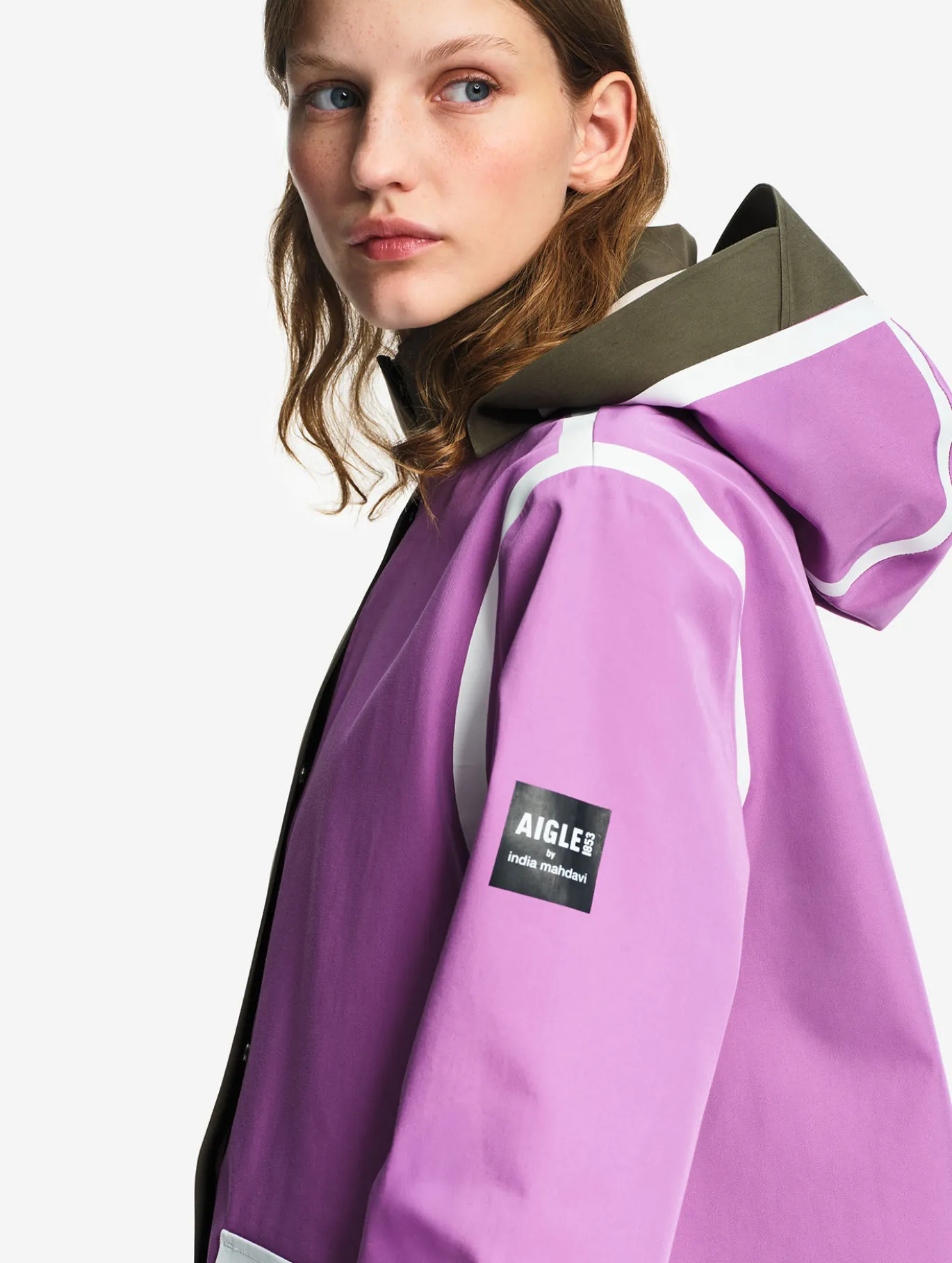 Veste imperméable MTD™ by India Mahdavi - Violet