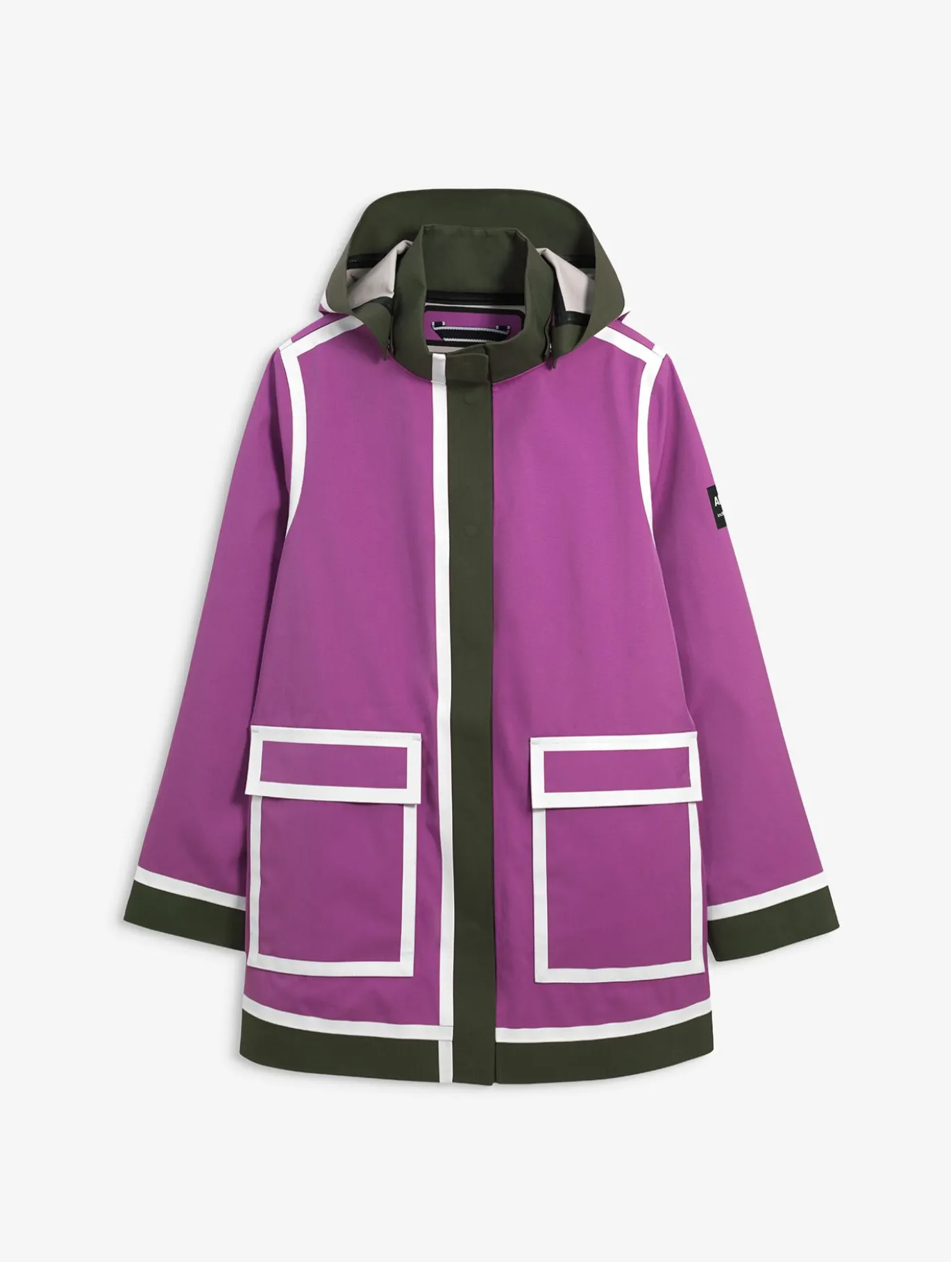 Veste imperméable MTD™ by India Mahdavi - Violet