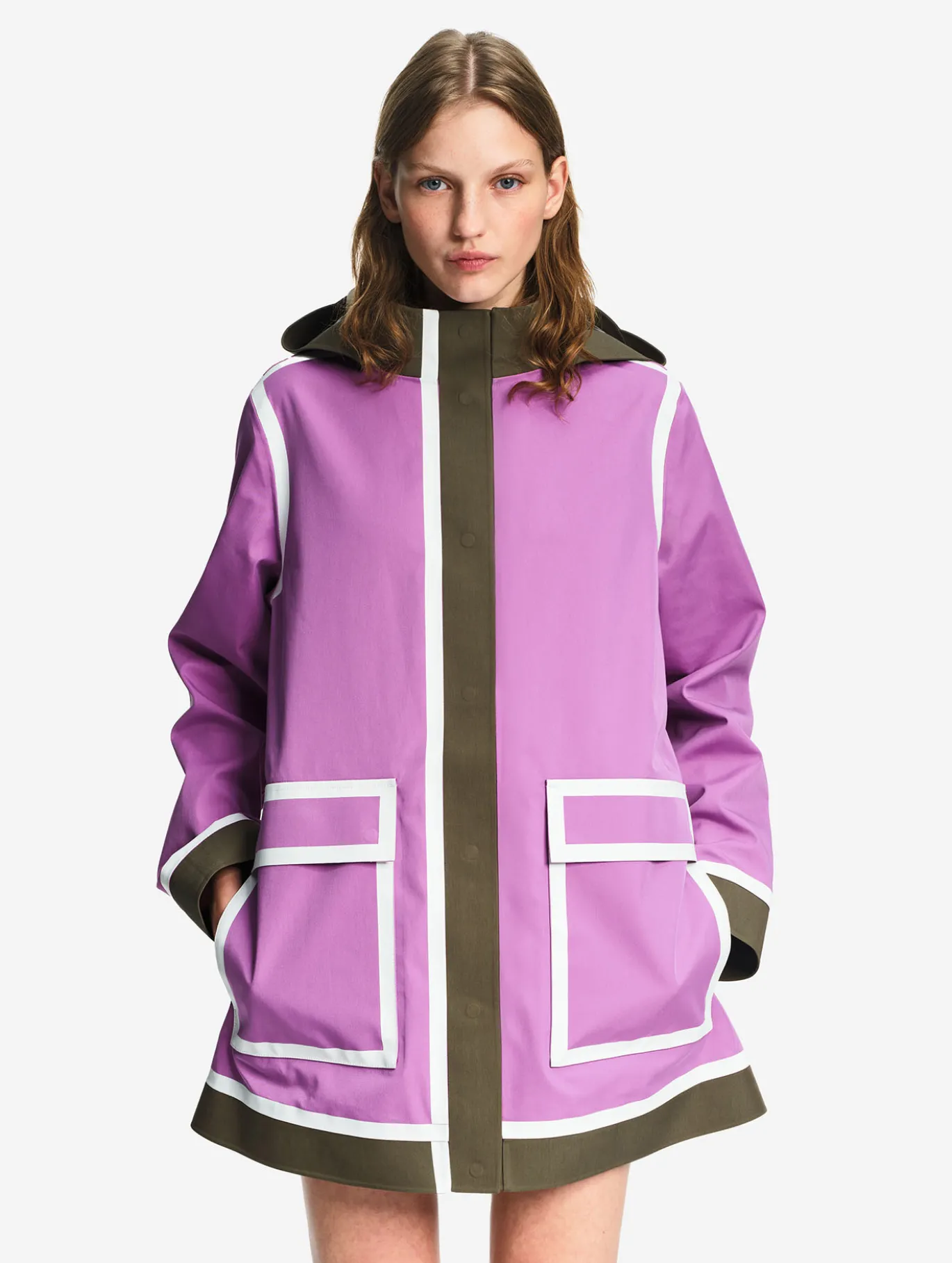 Veste imperméable MTD™ by India Mahdavi - Violet