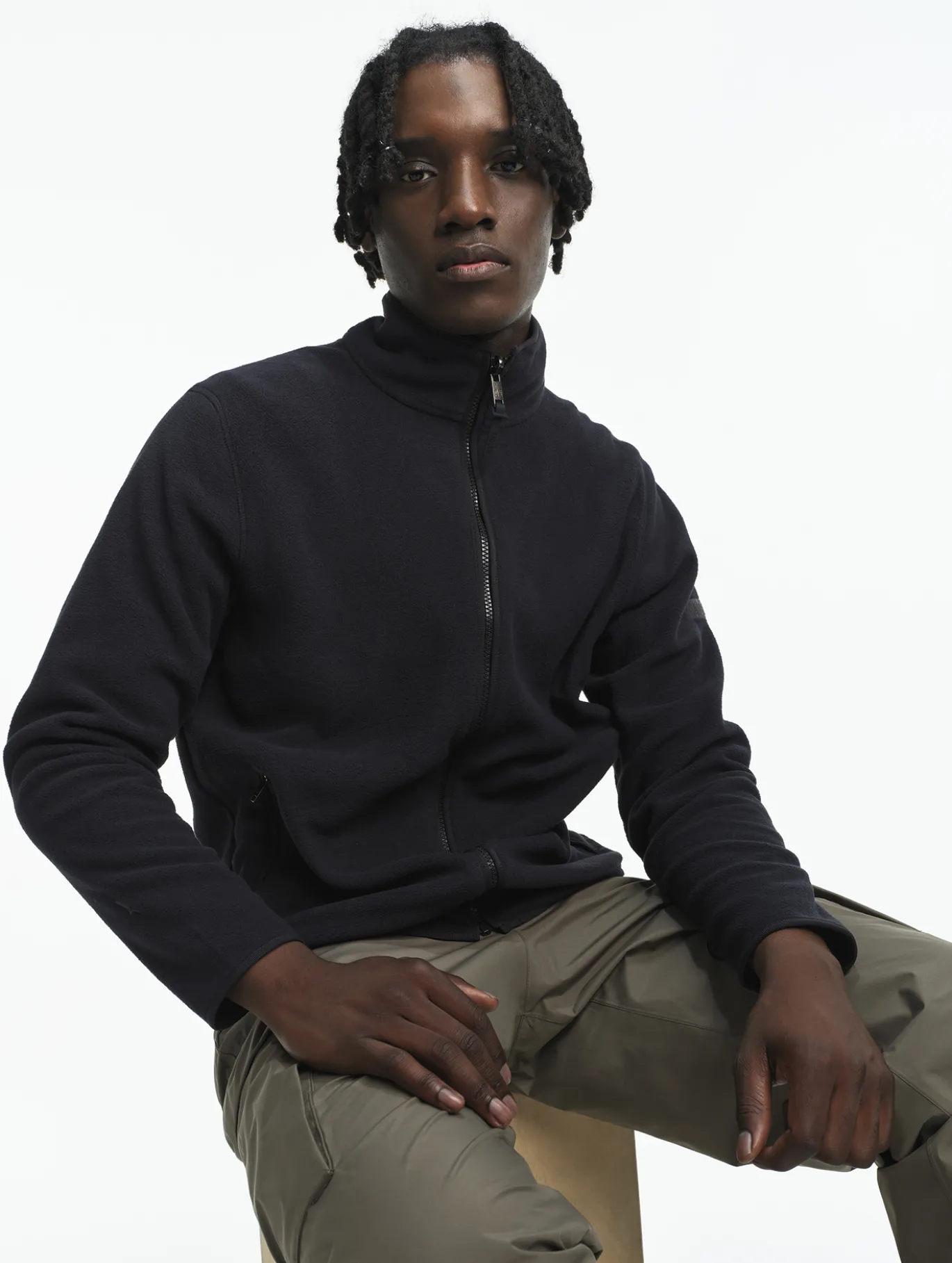 Veste polaire en microfibre T-KIT™ - Noir