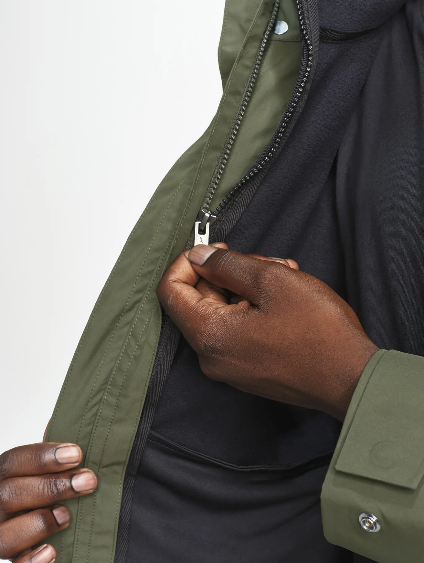 Veste polaire en microfibre T-KIT™ - Noir