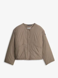 Veste Repreve® matelassée déperlante - Marron