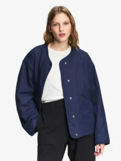 Veste Repreve® matelassée déperlante - Bleu