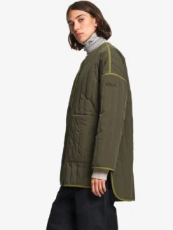 Veste Repreve® matelassée légère et déperlante - Kaki