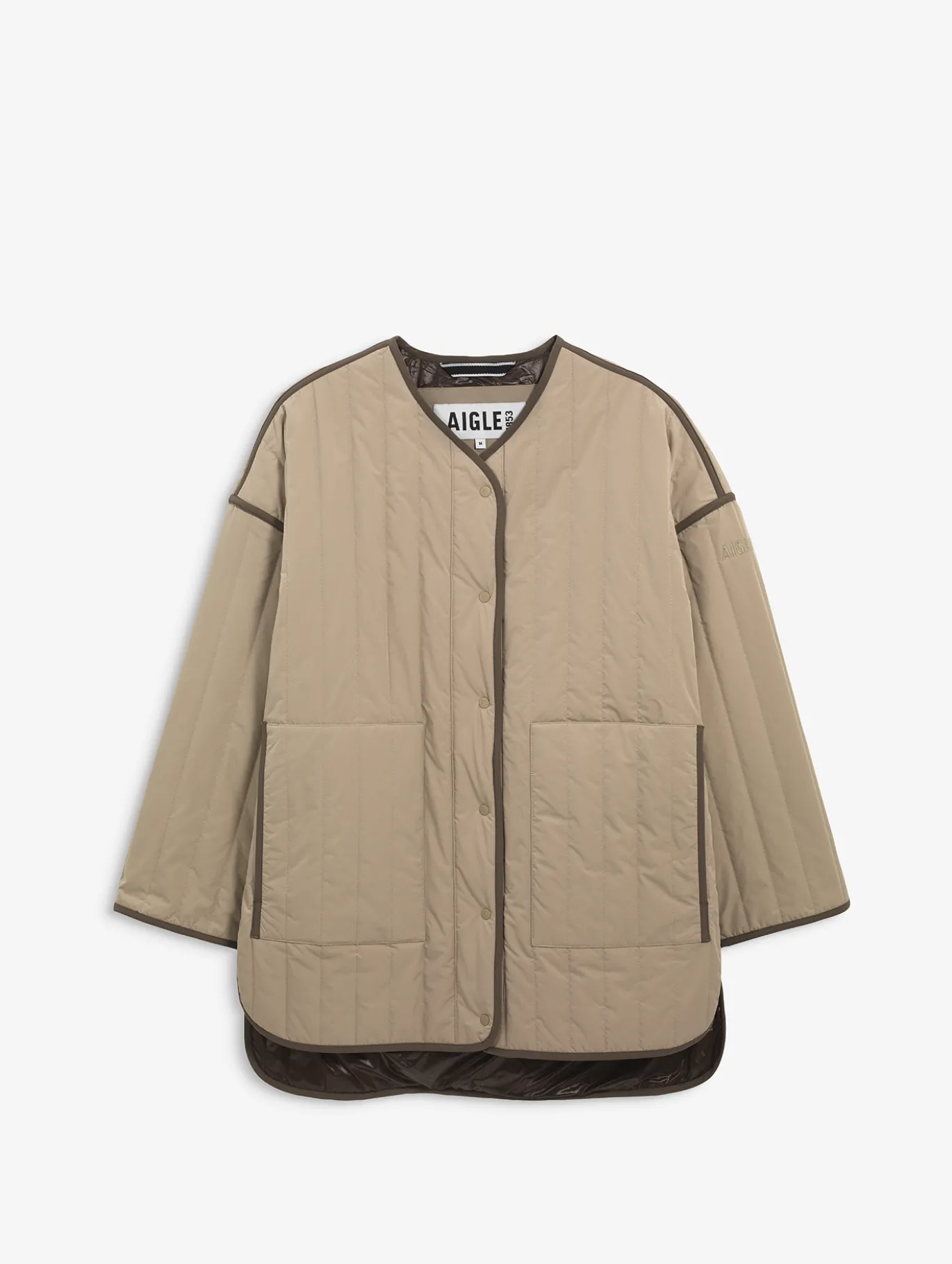Veste Repreve® matelassée légère et déperlante - Beige