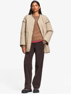 Veste Repreve® matelassée légère et déperlante - Beige