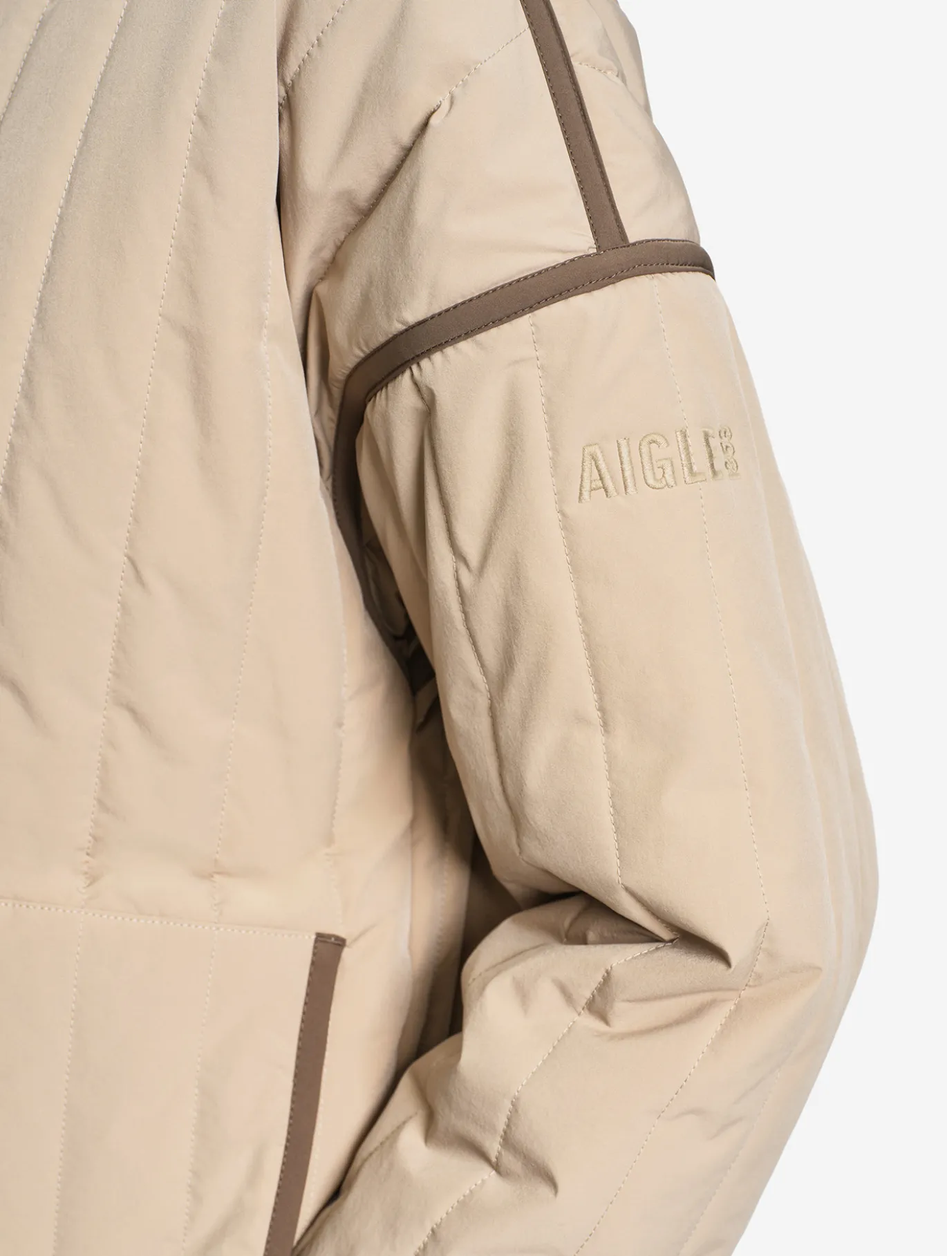 Veste Repreve® matelassée légère et déperlante - Beige