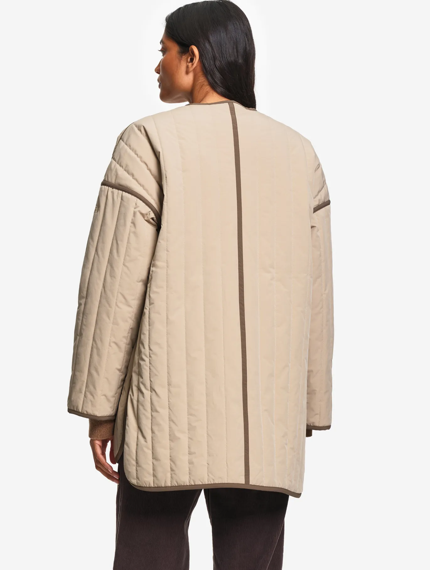 Veste Repreve® matelassée légère et déperlante - Beige