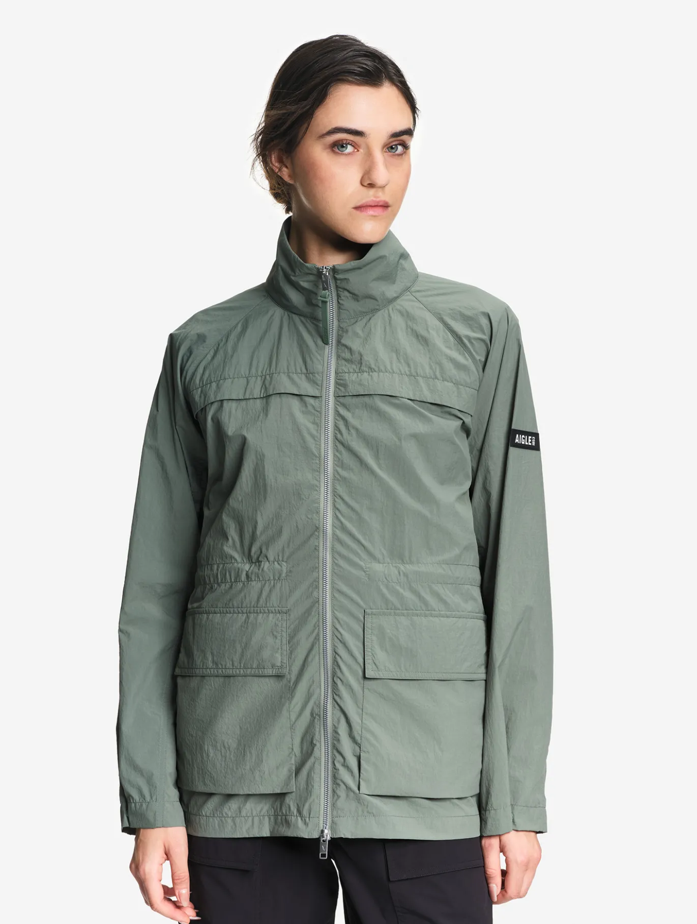 Veste saharienne déperlante anti-UV - Vert