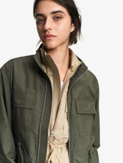 Veste saharienne déperlante légère - Kaki
