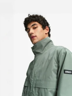 Veste saharienne déperlante multi-poches anti-UV - Vert