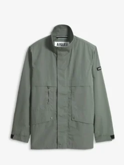 Veste saharienne déperlante multi-poches anti-UV - Vert
