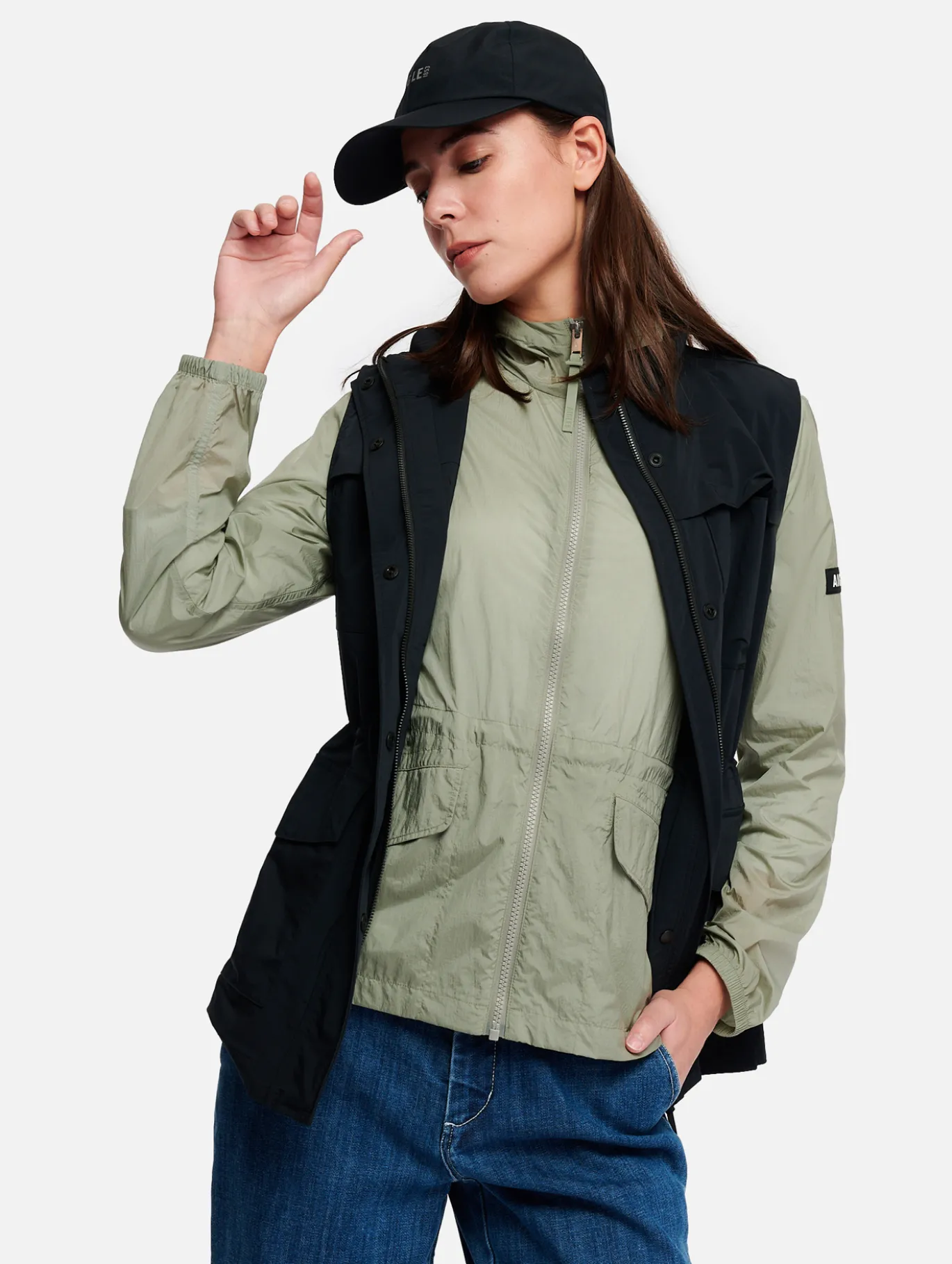Veste sans manche déperlante et anti UV - Noir