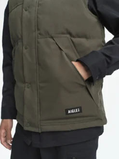 Veste sans manches matelassée - Kaki