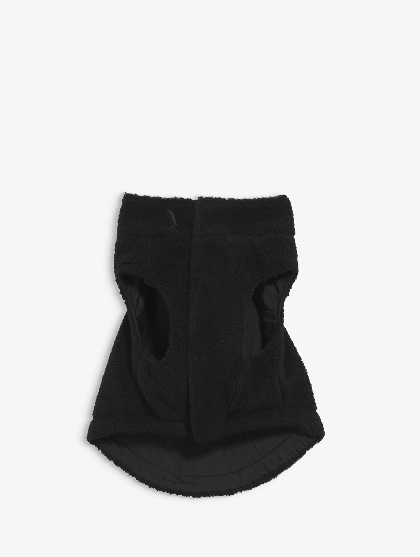 Veste sherpa pour chien - Noir