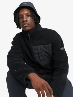 Veste T-KIT™ sherpa bi-matière - Noir