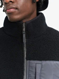 Veste T-KIT™ sherpa bi-matière - Noir